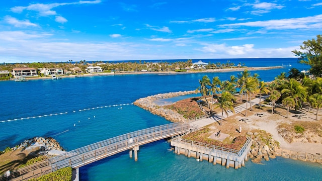 3900 County Line Rd Unit 4C, Tequesta, FL 33469 - bird's eye view of a large body of water