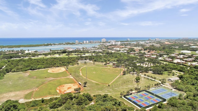 3900 County Line Rd Unit 4C, Tequesta, FL 33469 - view of property location featuring a nearby body of water and a tree filled landscape