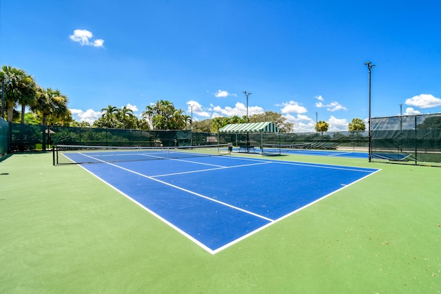 438 River Edge Rd, Jupiter, FL 33477 - view of tennis court