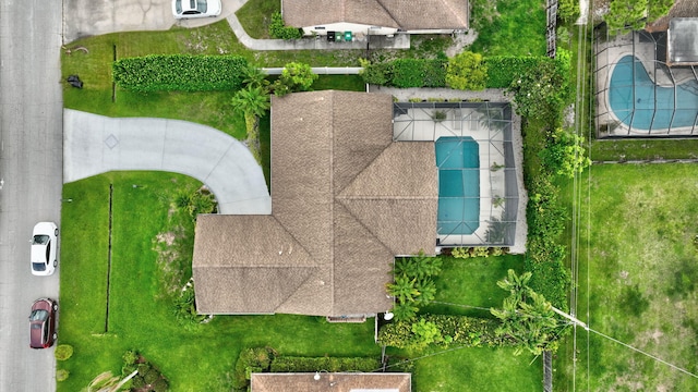 519 SE Brookside Ter, Port Saint Lucie, FL 34983 - drone / aerial view of a pool area
