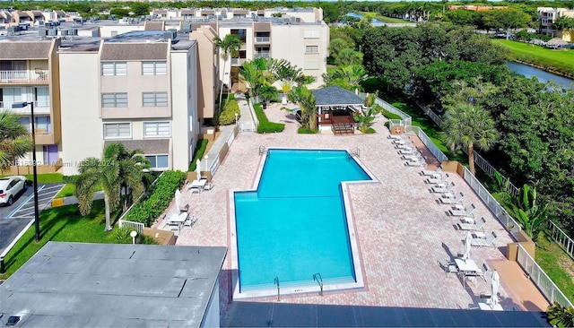 7715 SW 86th St Unit A2-111, Miami, FL 33143 - community pool with a gazebo