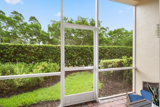 2381 SW Island Creek Trl, Palm City, FL 34990 - view of unfurnished sunroom