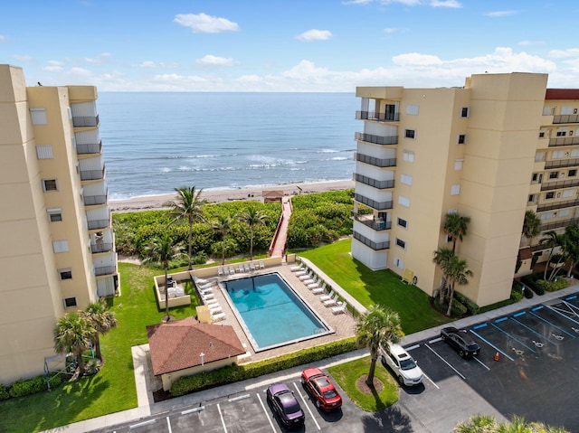 7420 S Ocean Dr Unit 314, Jensen Beach, FL 34957 - community pool with a water view
