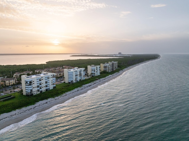 7420 S Ocean Dr Unit 314, Jensen Beach, FL 34957 - aerial view of expansive beach