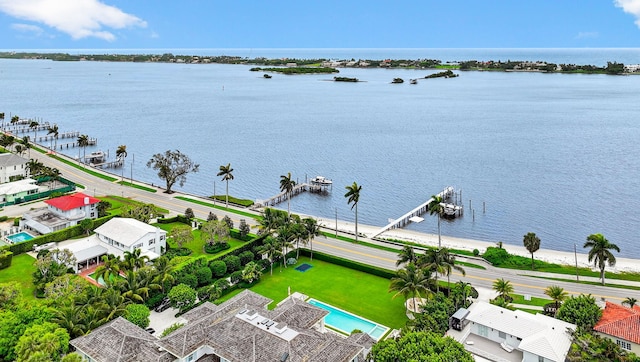 320 Summa St, West Palm Beach, FL 33405 - bird's eye view of a nearby body of water