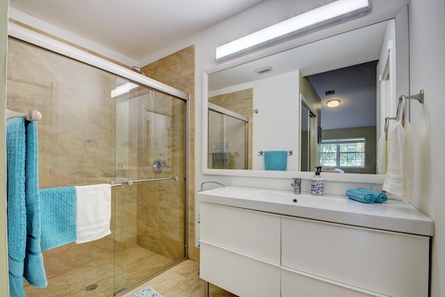 13134 Quiet Woods Rd Unit A, Wellington, FL 33414 - full bath featuring vanity and a shower stall