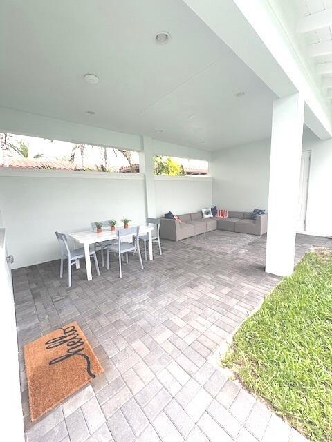 13330 Machiavelli Way, Palm Beach Gardens, FL 33418 - view of patio featuring an outdoor hangout area and outdoor dining space