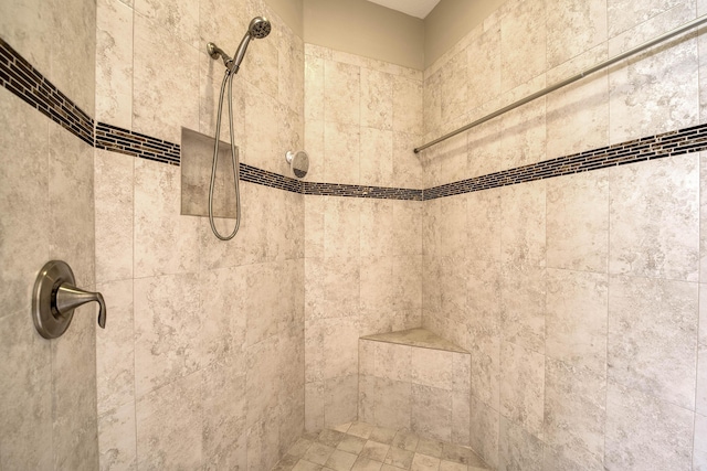 10295 SW Waterway Ln, Port Saint Lucie, FL 34987 - bathroom view of a tile shower