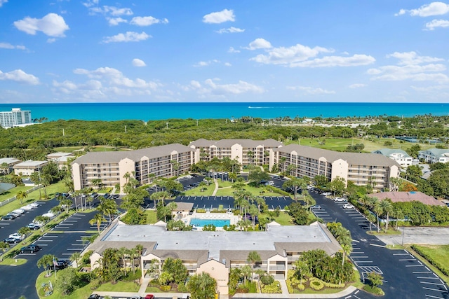 275 Palm Ave Unit A406, Jupiter, FL 33477 - drone / aerial view of apartment complex and a nearby body of water