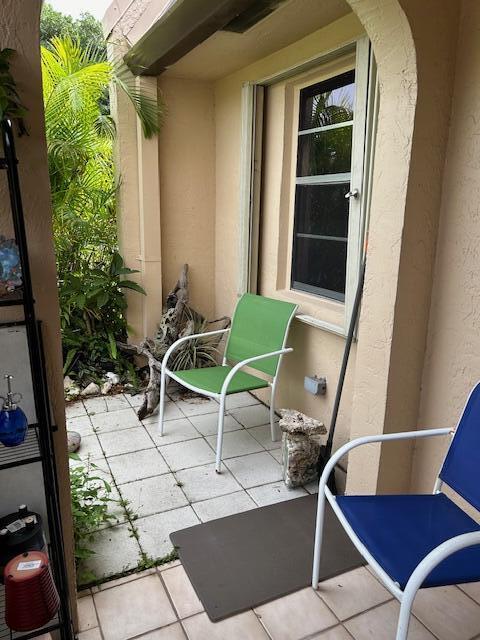 100 Lake Terry Dr, West Palm Beach, FL 33411 - balcony with a patio