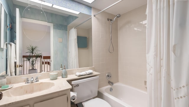 21596 Magdalena Ter, Boca Raton, FL 33433 - bathroom with shower / bath combo with shower curtain, vanity, and toilet
