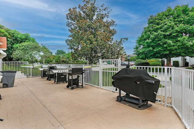 2600 SE Ocean Blvd Unit S15, Stuart, FL 34996 - view of patio / terrace featuring area for grilling