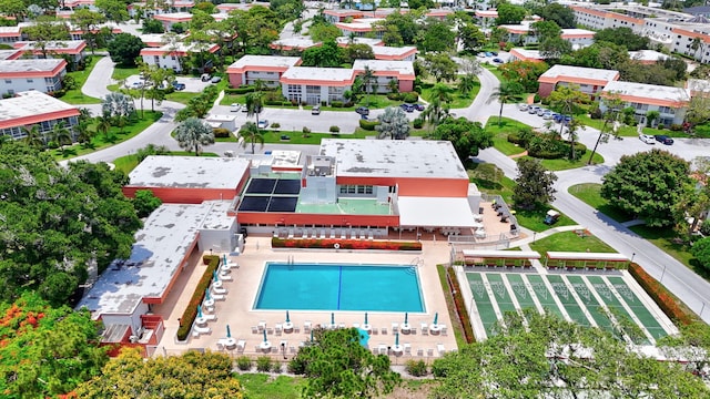 2600 SE Ocean Blvd Unit S15, Stuart, FL 34996 - drone / aerial view of a pool