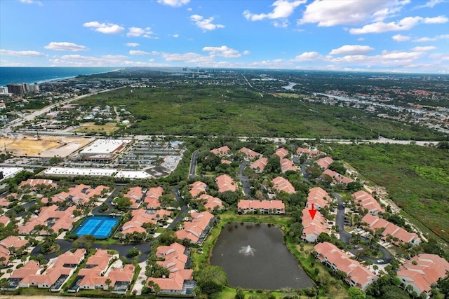 402 Sea Oats Dr Unit F, Juno Beach, FL 33408 - view of property location featuring a nearby body of water and nearby suburban area