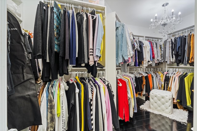 8076 Twin Lake Dr, Boca Raton, FL 33496 - spacious closet with a chandelier