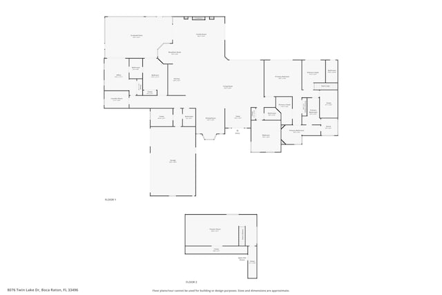 8076 Twin Lake Dr, Boca Raton, FL 33496 - home floor plan