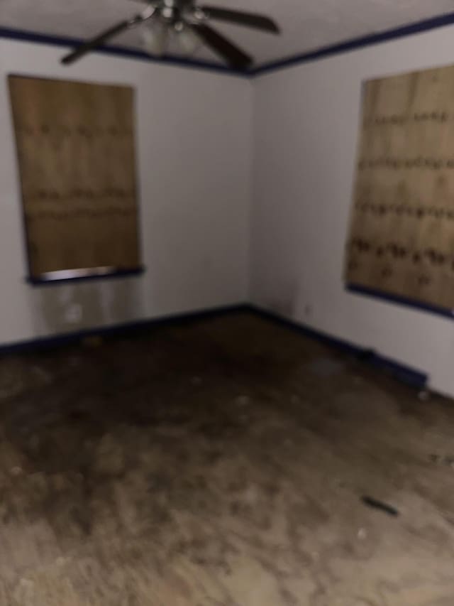 1457 W 32nd St, Riviera Beach, FL 33404 - empty room with ceiling fan
