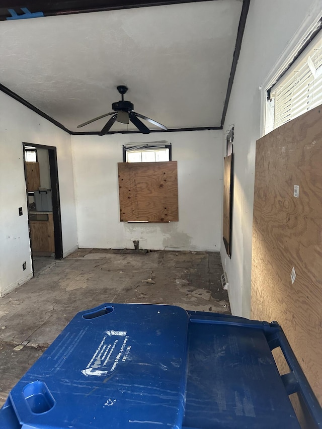 1457 W 32nd St, Riviera Beach, FL 33404 - view of patio / terrace with a ceiling fan