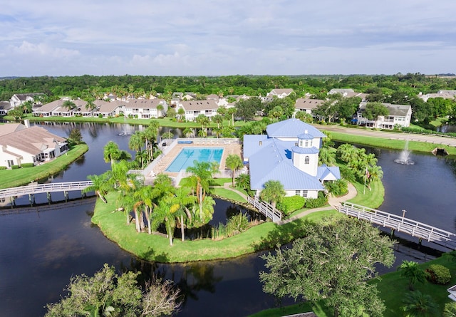 1920 Westminster Cir Unit 6, Vero Beach, FL 32966 - aerial view of residential area with a nearby body of water