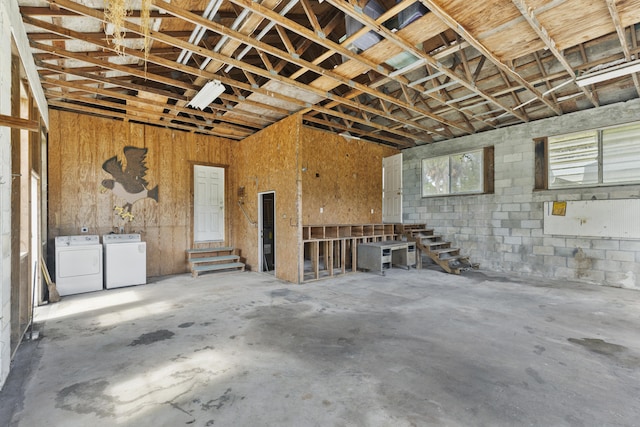 14685 40th St N, Loxahatchee Groves, FL 33470 - garage featuring independent washer and dryer