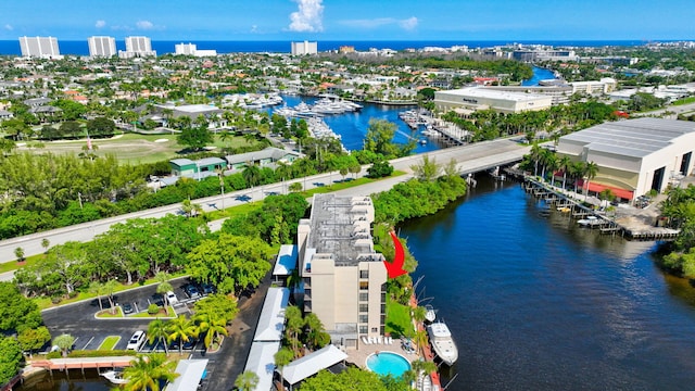 22 Royal Palm Way Unit 205, Boca Raton, FL 33432 - aerial view of a nearby body of water