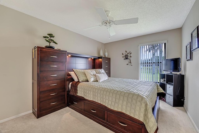 1500 Chapparel Way, Wellington, FL 33414 - bedroom with light colored carpet and a ceiling fan