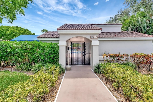 5414 Venetia Ct Unit G, Boynton Beach, FL 33437 - view of gate