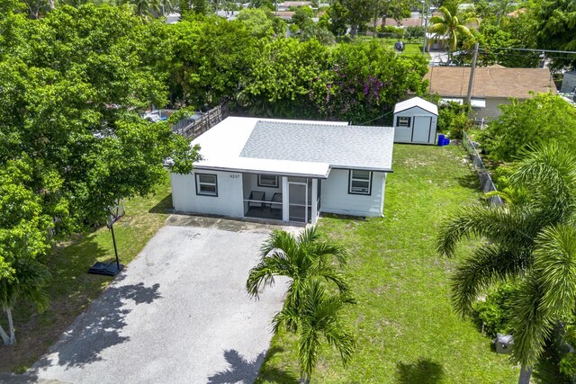 4337 Clinton Blvd, Lake Worth, FL 33461 - aerial view of property and surrounding area