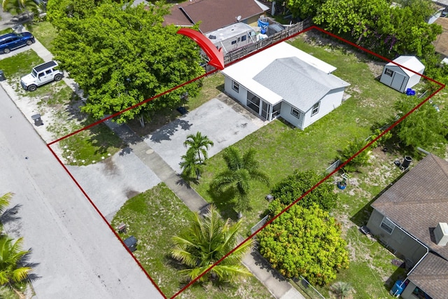 4337 Clinton Blvd, Lake Worth, FL 33461 - view of subject property with property boundaries highlighted