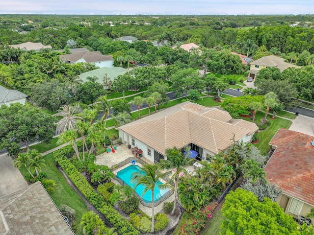 4450 SW Long Bay Dr, Palm City, FL 34990 - aerial view of a pool