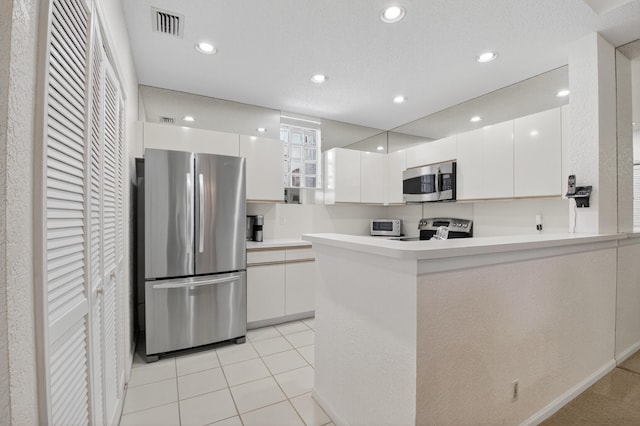 20220 Boca W Dr Unit 1104, Boca Raton, FL 33434 - dining room featuring a chandelier, light colored carpet, recessed lighting, and light tile patterned floors