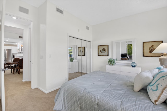 20220 Boca W Dr Unit 1104, Boca Raton, FL 33434 - bedroom with light carpet