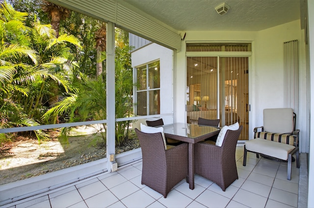 20220 Boca W Dr Unit 1104, Boca Raton, FL 33434 - bathroom featuring wallpapered walls, tile patterned flooring, a tub with jets, and a shower stall