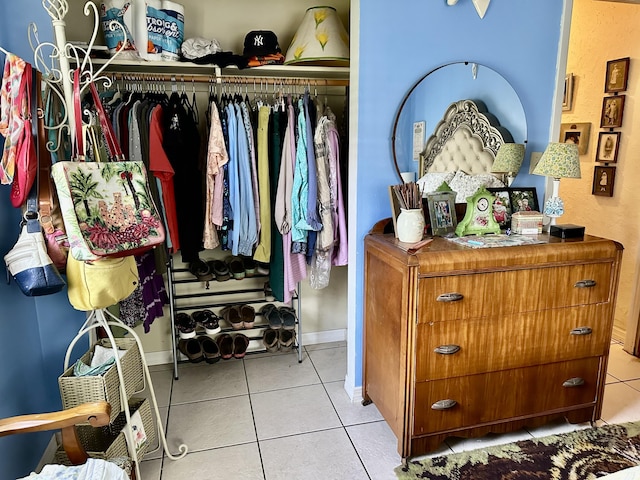 3595 SW 19th St, Okeechobee, FL 34974 - spacious closet with tile patterned floors