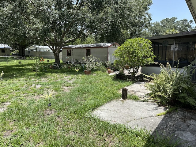 3595 SW 19th St, Okeechobee, FL 34974 - view of yard with an outdoor structure