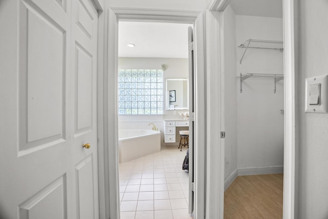 1680 SW 16th St, Boca Raton, FL 33486 - full bath with a bath, vanity, and a walk in closet