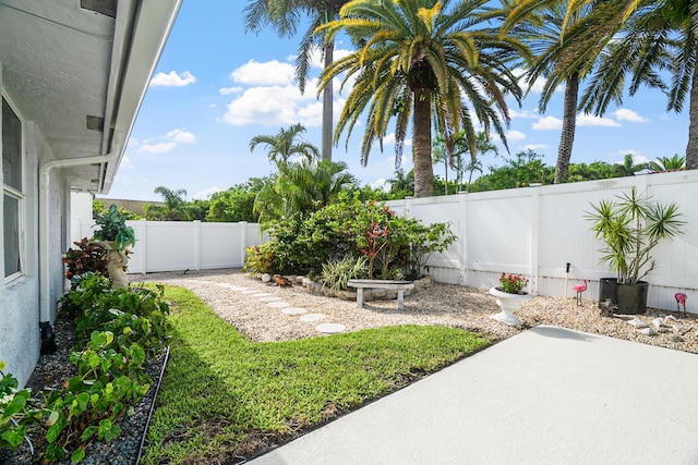 1680 SW 16th St, Boca Raton, FL 33486 - fenced backyard featuring a patio