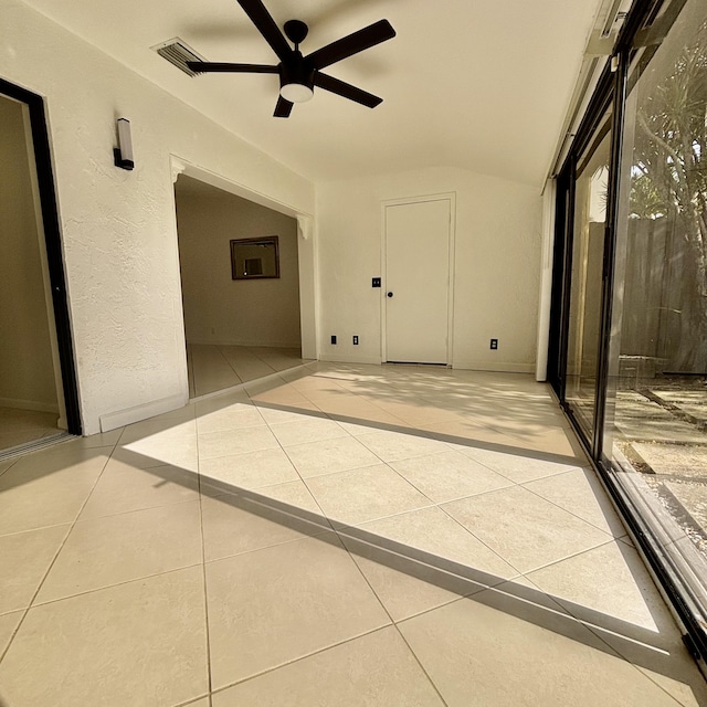 727 Sunny Pine Way Unit H, Greenacres, FL 33415 - unfurnished sunroom with lofted ceiling