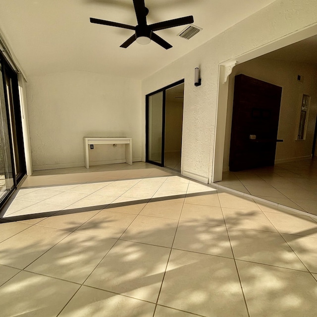 727 Sunny Pine Way Unit H, Greenacres, FL 33415 - view of patio with ceiling fan
