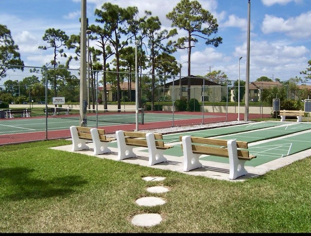 727 Sunny Pine Way Unit H, Greenacres, FL 33415 - view of property's community with a tennis court