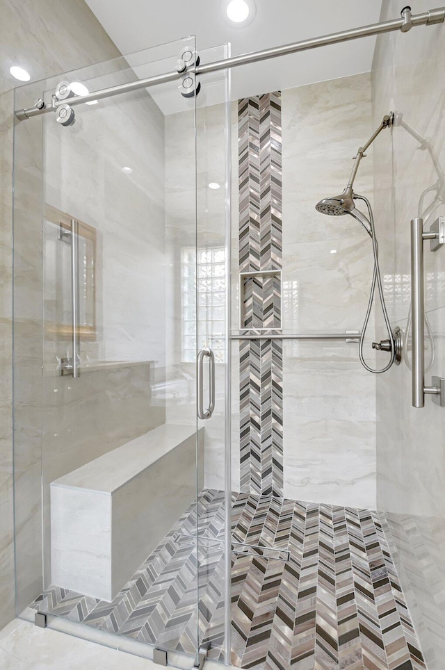 13209 Alhambra Lake Cir, Delray Beach, FL 33446 - bathroom with a shower stall