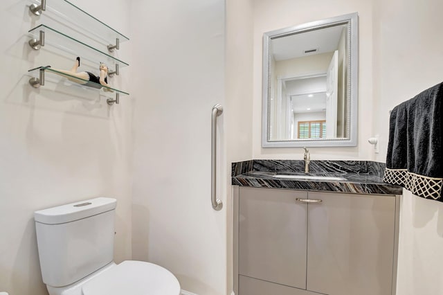 13209 Alhambra Lake Cir, Delray Beach, FL 33446 - half bathroom with toilet and vanity