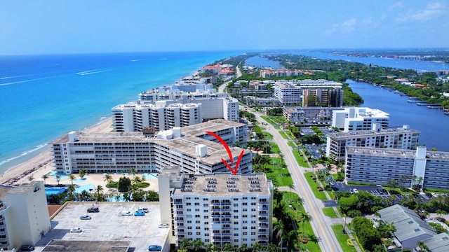 3540 S Ocean Blvd Unit 610, South Palm Beach, FL 33480 - view of urban area featuring a large body of water