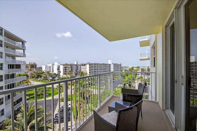 3540 S Ocean Blvd Unit 610, South Palm Beach, FL 33480 - balcony featuring a view of city