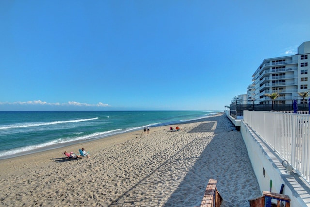 3540 S Ocean Blvd Unit 610, South Palm Beach, FL 33480 - water view with local beach