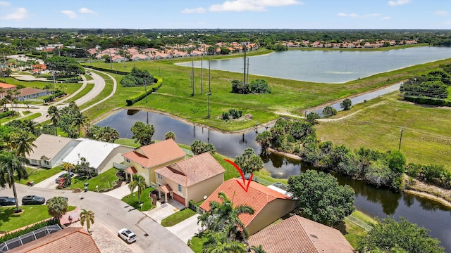 11080 Lakeaire Cir, Boca Raton, FL 33498 - aerial view of residential area featuring a nearby body of water