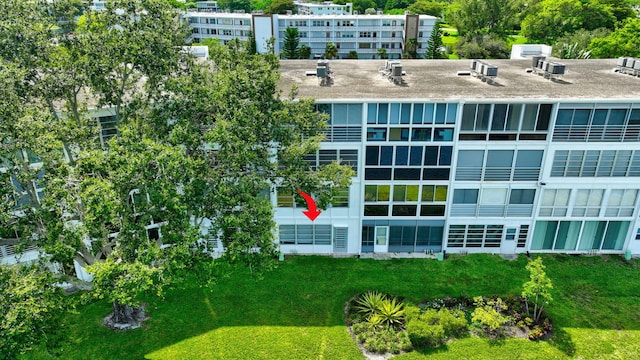 1116 Cambridge E Unit E, Deerfield Beach, FL 33442 - aerial view
