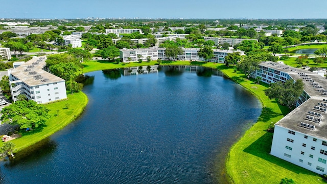 1116 Cambridge E Unit E, Deerfield Beach, FL 33442 - bird's eye view of a large body of water and apartment complex