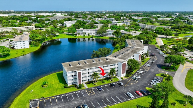 1116 Cambridge E Unit E, Deerfield Beach, FL 33442 - bird's eye view of a large body of water
