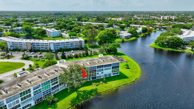 1116 Cambridge E Unit E, Deerfield Beach, FL 33442 - bird's eye view of a large body of water